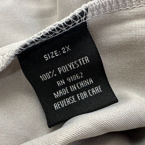 standards & practices gray bell sleeve sheath dress Womens Plus size 2X - Picture 6 of 7